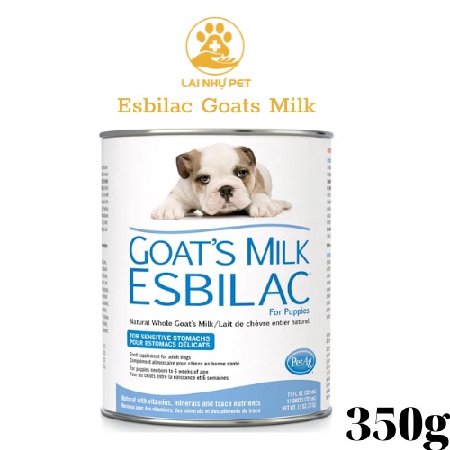 Sữa Bột & Sữa Nước ESBILAC GOATS MILK NGUYÊN CHẤT USA - LAI NHỰ PET