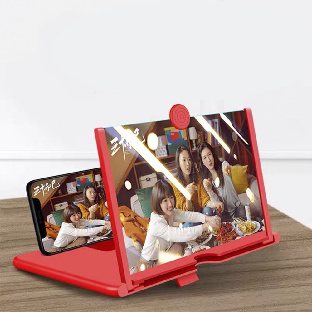 Giá đỡ điện thoại, iIpab có kính phóng đại màn hình 3D HD cỡ 10inch tiện dụng