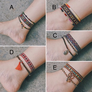 VÒNG CHÂN BOHEMIAN HANDMADE PHONG CÁCH BOHO CHO NỮ FREE SHIP TỪ 99k HÌNH THẬT 100%