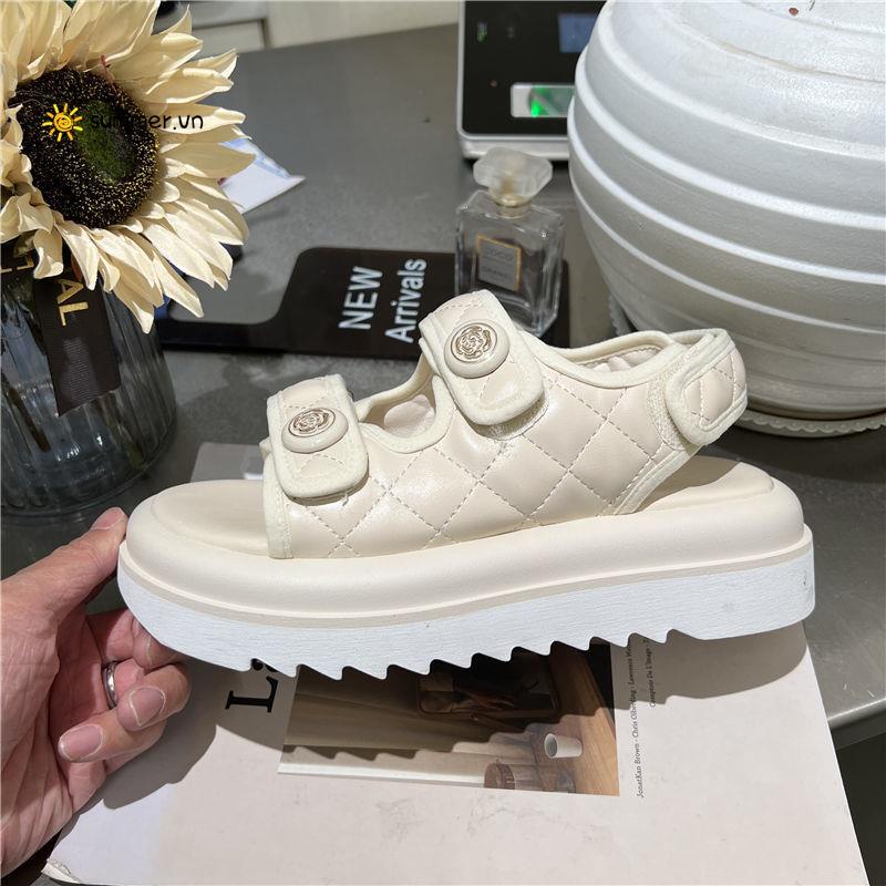 Sandal Thể Thao Đế Dày Phong Cách Thời Trang Mùa Hè Hàng Mới 2022 Dành Cho Nữ