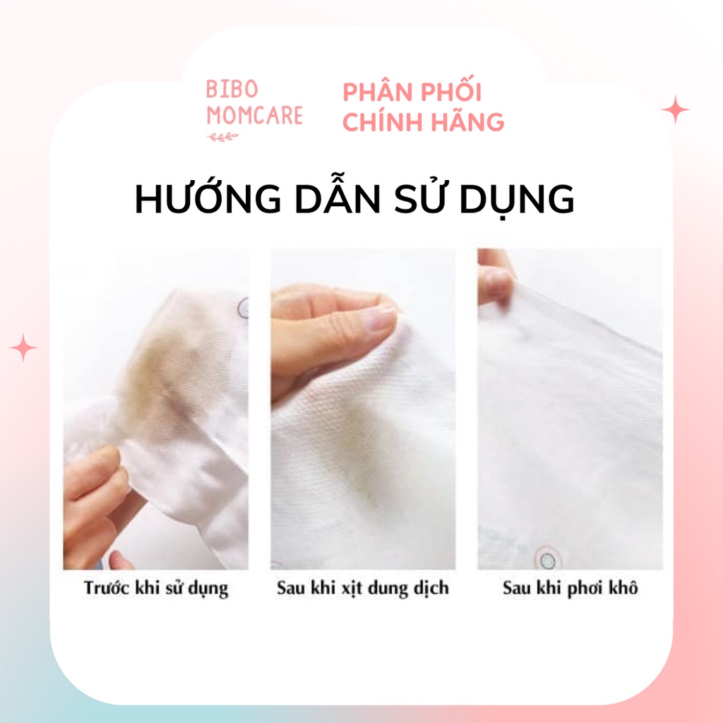 Xịt Vết Bẩn Quần Áo Không cần giặt Zero Dust K-Mom Hàn Quốc 400ml