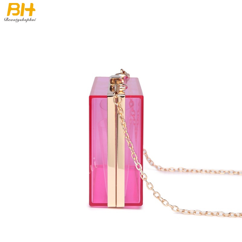 Túi đeo chéo trong suốt thời trang dành cho nữ