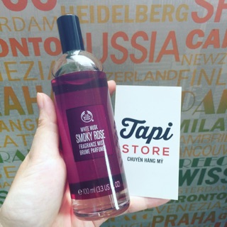 Xịt thơm The Body Shop White Musk Smoky Rose Fragrance Mist