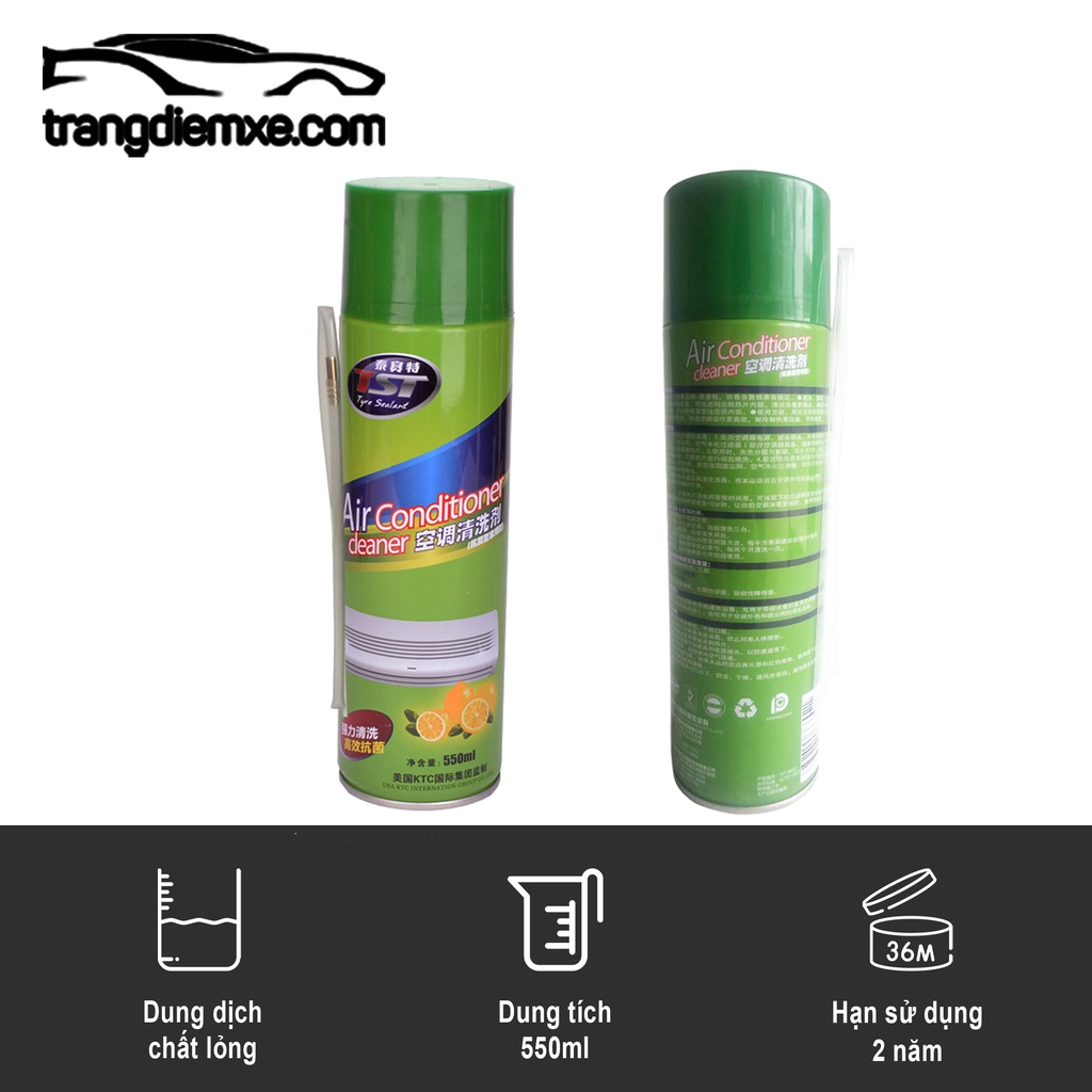 Dung Dịch Vệ Sinh Máy Lạnh Ô Tô Tđx Tiện Lợi Tst-06 /6