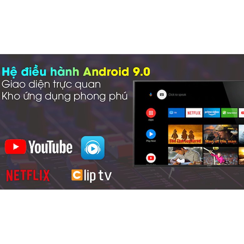 Android Tivi Sony 4K 49 inch KD-49X8500H (Miễn phí giao tại HCM-ngoài tỉnh liên hệ shop)