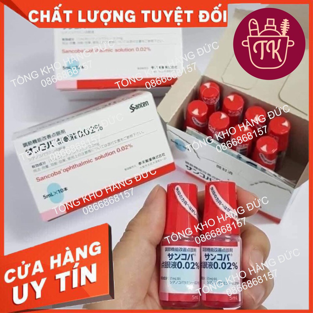 Nhỏ mắt Sancoba nội địa Nhật 5ml