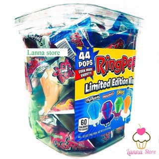 Kẹo nhẫn Ring Pop hộp SIÊU TO KHỦNG LỒ GÓI 616 gam- Mỹ