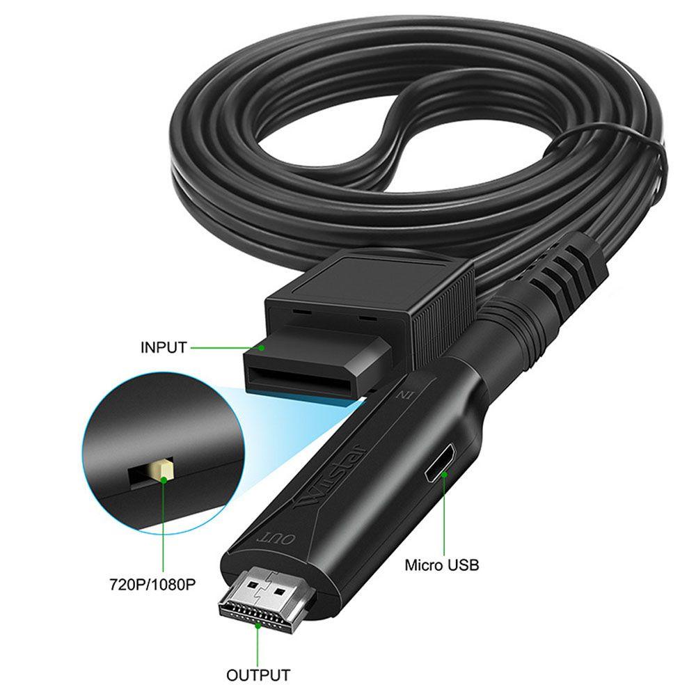 Giắc Chuyển Đổi Từ Wii Sang HDMI Full HD Cho PC HDTV