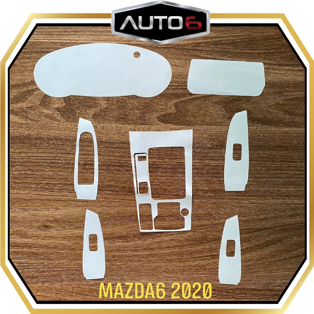 MAZDA 6 2020-2022: Film PPF dán Full Bộ bảo vệ nội thất -AUTO6- chống xước, che mờ đi các vết xước cũ, giữ độ zin cho xe