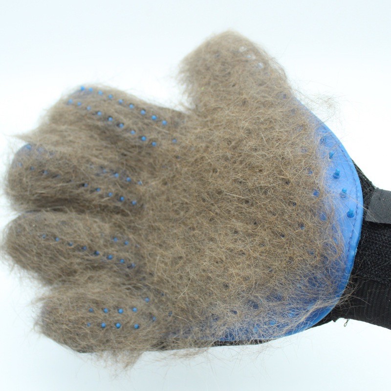[Giao ngay Nowship/Grab] Găng tay chải lông rụng chó mèo - Găng tay chải lông chó mèo thay thế lược chải lông tiện lợi