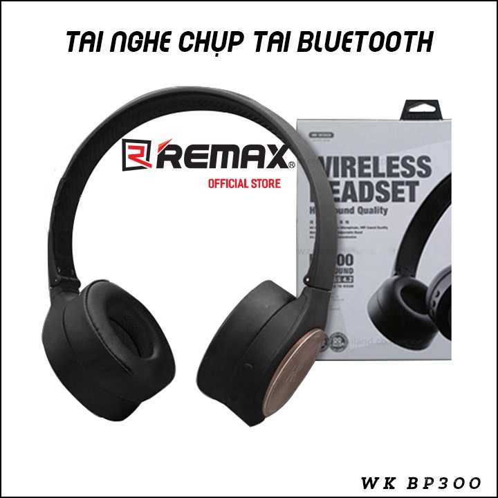 Tai nghe Bluetooth chụp tai Remax WK BP300