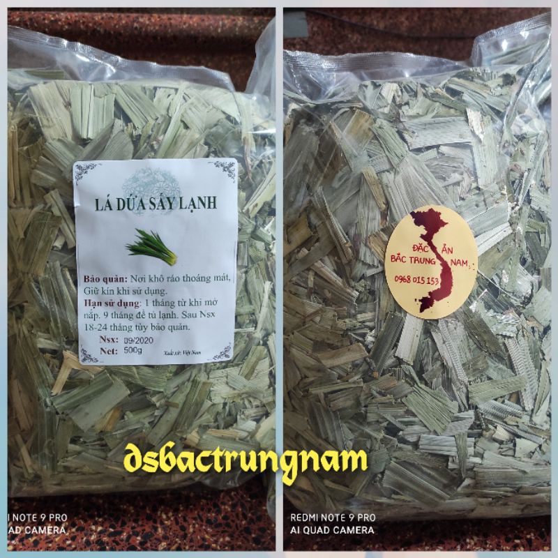 Lá dứa sấy lạnh 10 - 50g