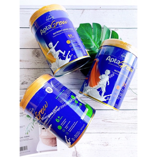 Sữa bột Aptagrow 900gr đủ số 1+ 3+ 6+ chính hãng Nutricia chuẩn Úc