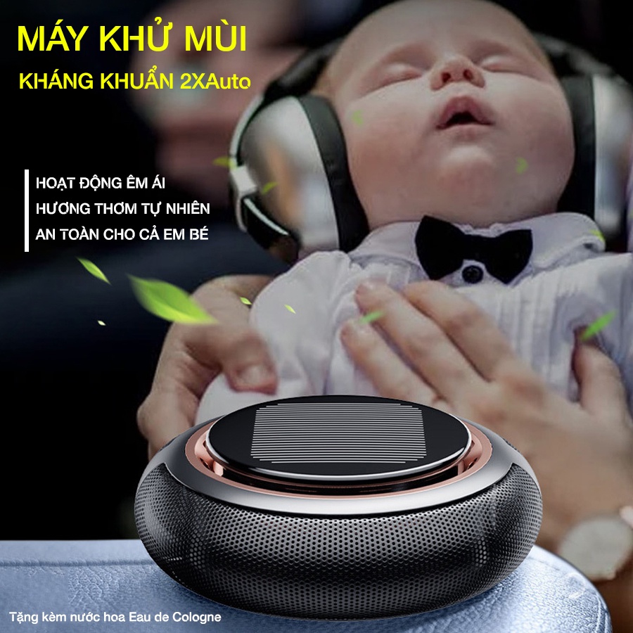 Máy Khử Mùi - Diệt Sạch Khuẩn khuếch tán nước hoa cao cấp - Món Đồ Cứu Người Say Xe Khỏi Mùi Bí Bách