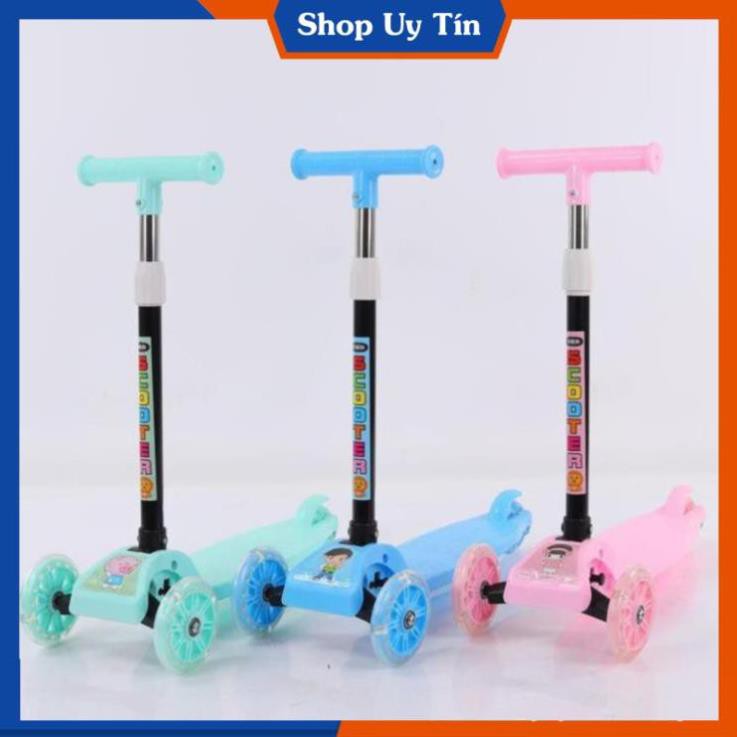 XE TRƯỢT SCOOTER 3 BÁNH PHÁT SÁNG MẪU MỚI