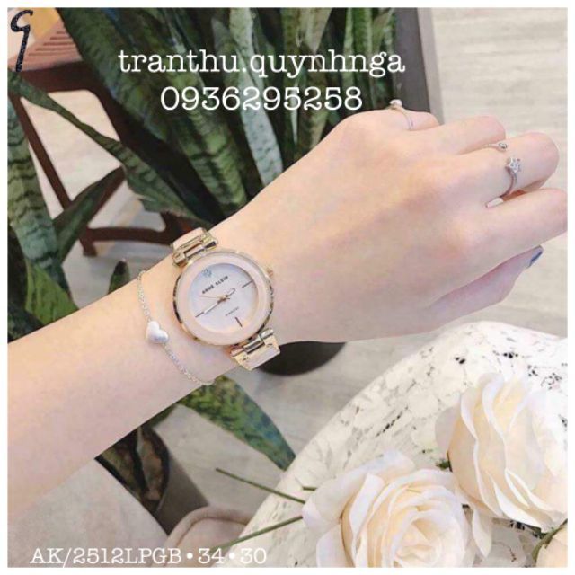 Đồng hồ nữ ANNE KLEIN AK/2512LPGB CHÍNH HÃNG
