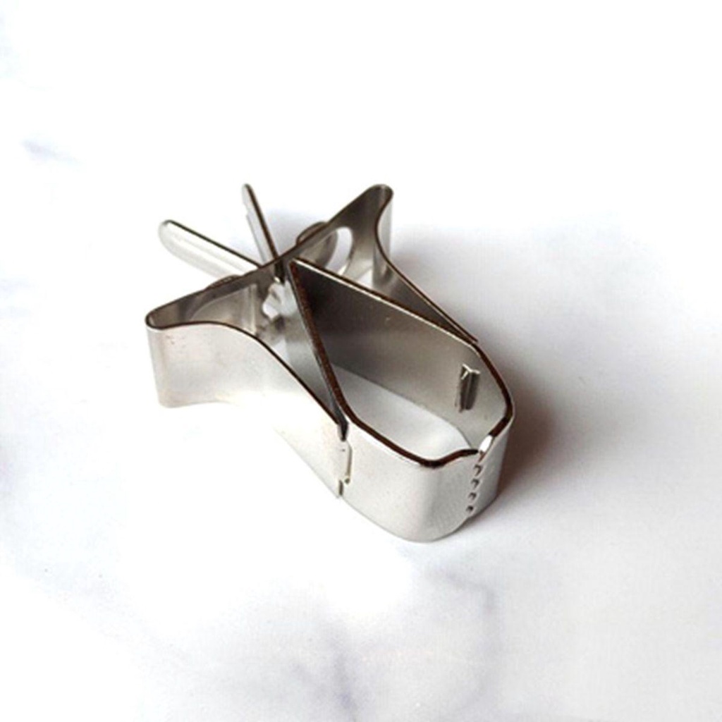 Dụng Cụ Kẹp Thức Ăn Bằng Thép Không Gỉ Tiện Dụng Cho Chim Cảnh