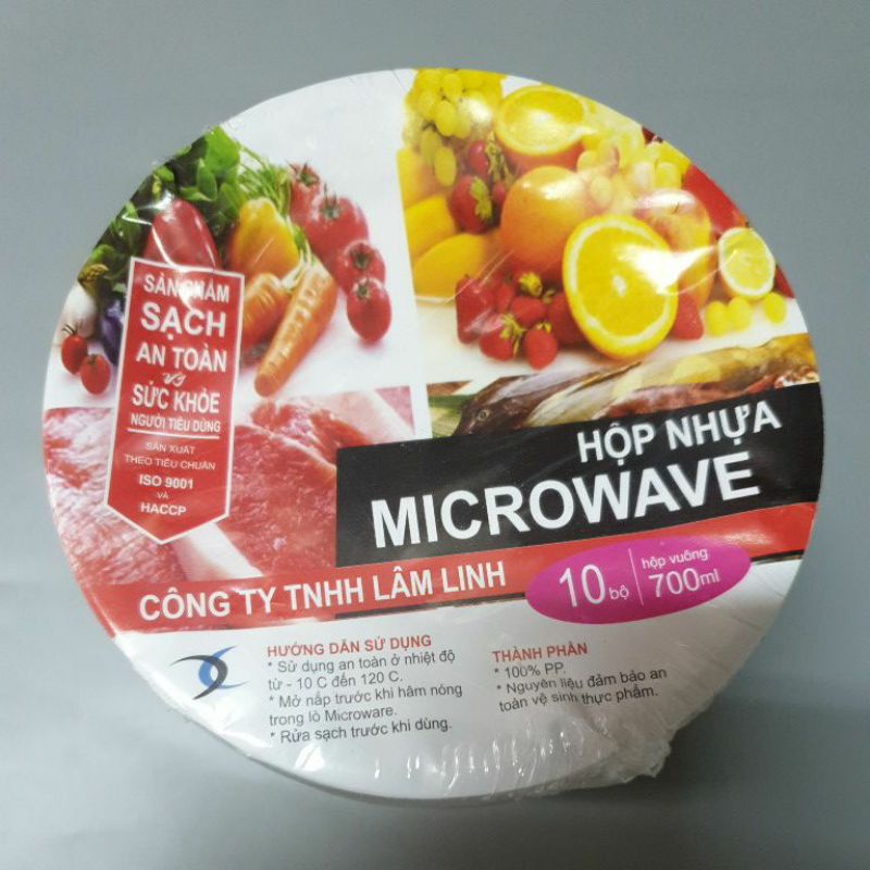 Hộp Thực Phẩm Tròn 700ml
