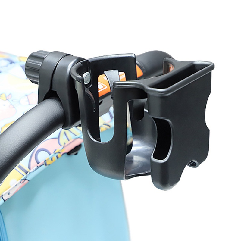 Giá Đỡ Cốc / Bình Nước 2 Trong 1 Tiện Dụng Cho Xe Đẩy Em Bé / Xe Đẩy Em Bé
