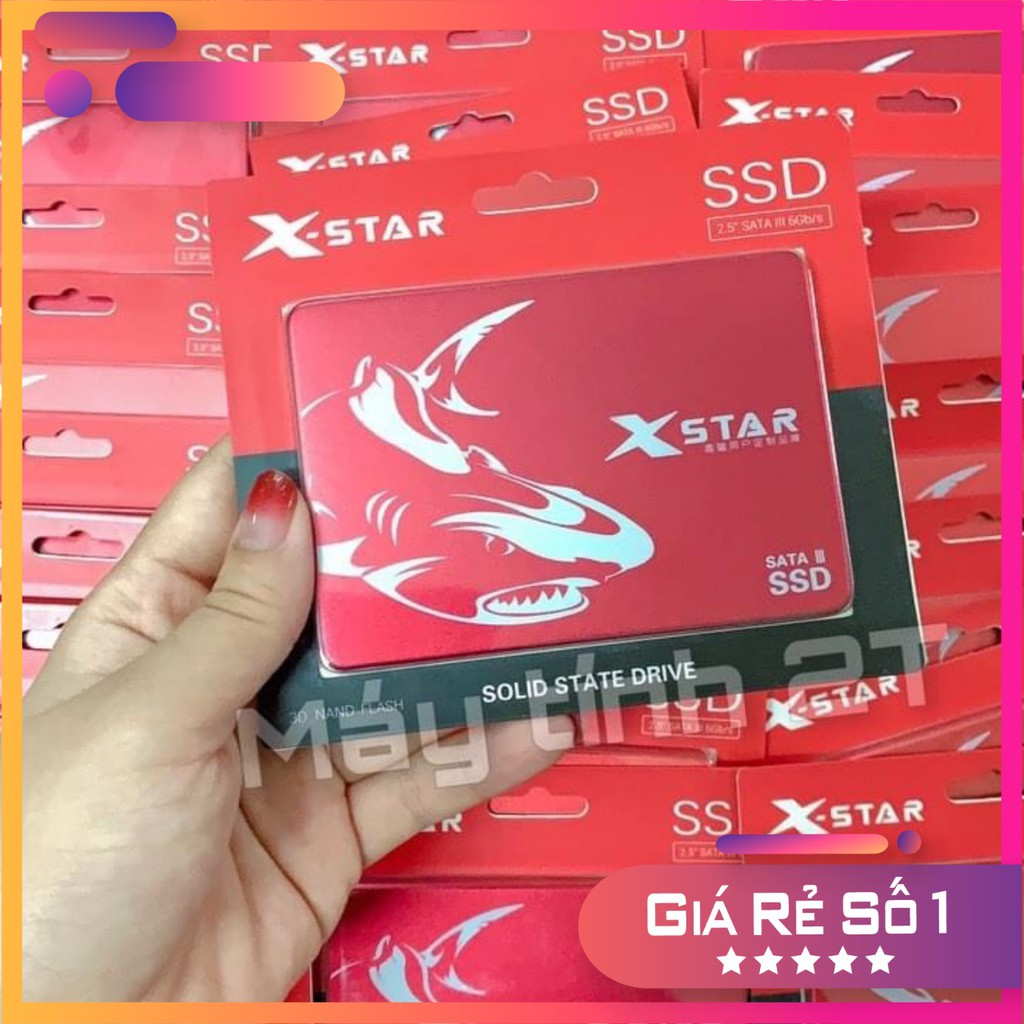 Ổ Cứng SSD Xstar 120 SATA III chính hãng - Bảo hành 36 Tháng - Lỗi 1 Đổi 1- 2T_PC
