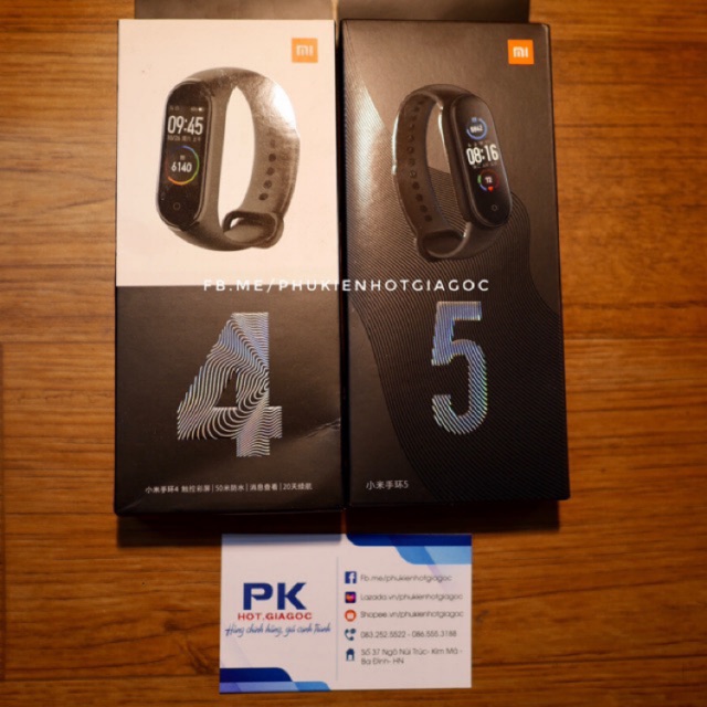 (Full tiếng Việt) Vòng đeo tay Xiaomi Mi Band 4 / Mi band 5 / Mi band 6 Tiếng Anh( Miband )