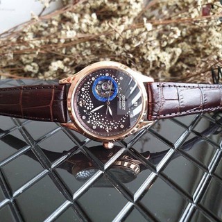 Đồng hồ nữ chính hãng Orient RA-AG0017Y10B - Máy cơ - Kính Sapphire - Dây da