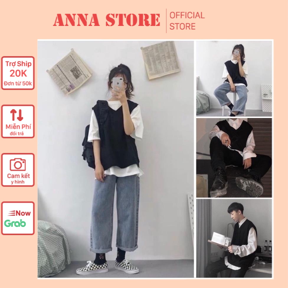 ÁO GILE NỈ STYLE HÀN QUỐC BASIC - Áo gile trơn kèm video sản phẩm shop tự quay