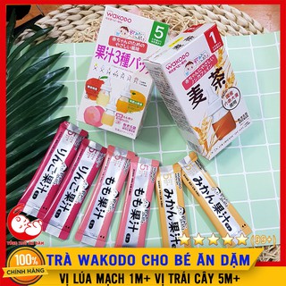 Trà ăn dặm wakodo đủ vị cho bé - nhật bản date 2022