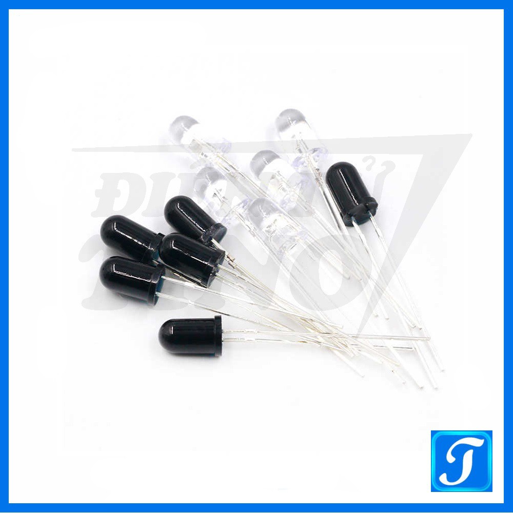 Led Thu Phát Hồng Ngoại 5mm (1 Cặp) | BigBuy360 - bigbuy360.vn