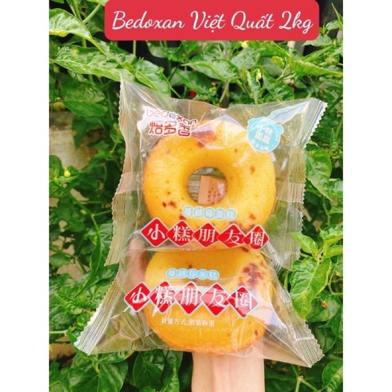 Bông Lan Donut việt quất