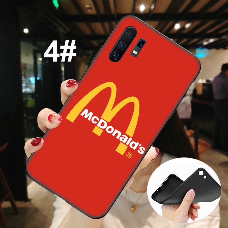 Ốp điện thoại dẻo TPU in hình MCDonalds nghệ thuật cho Realme Narzo 20 6 6i 5 5i 5s 3 2 A5 Q Pro MA33