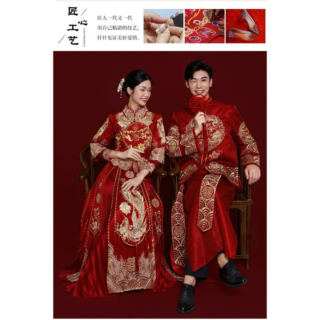 Bộ hỷ phục trung hoa cổ trang chụp ảnh cổ phục
