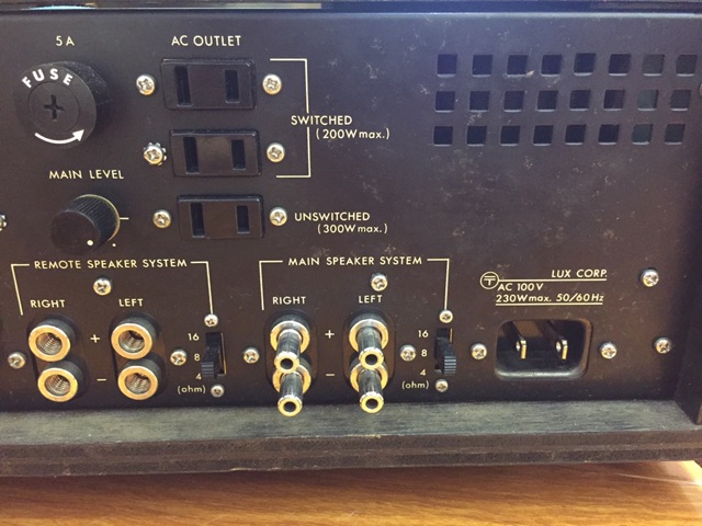 Amply Tube Luxman SQ-38FD