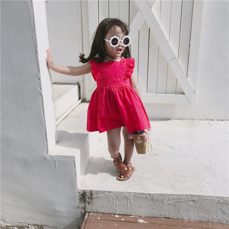 Đầm Công Chúa Thời Trang Mùa Hè Xinh Xắn Cho Bé Gái