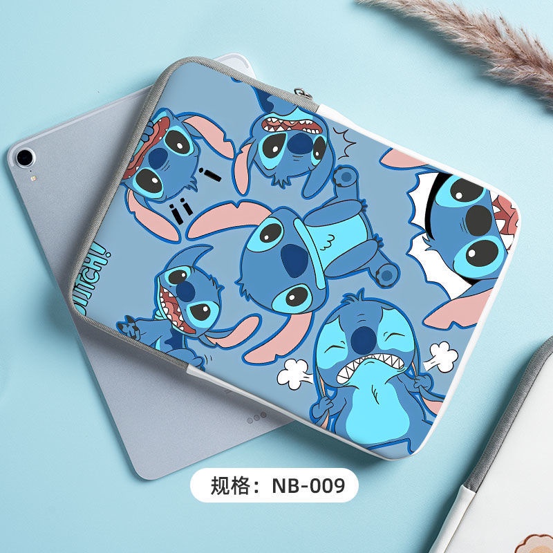 Túi Đựng Laptop Họa Tiết Hoạt Hình Dễ Thương Cho iPad Pro 10 11 12 13 14 15 Inch