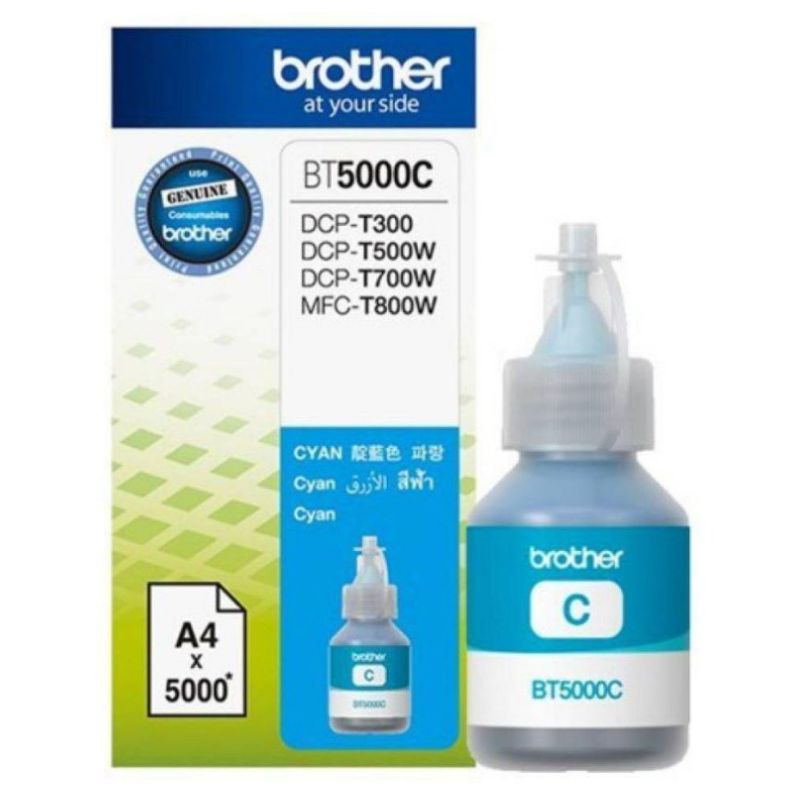 [Mã 157ELSALE hoàn 7% đơn 300K] Mực in Brother BT - 6000BK, 5000C, 5000M, 5000Y - bộ 4 màu