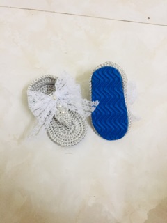 set mũ giày handmade cho bé