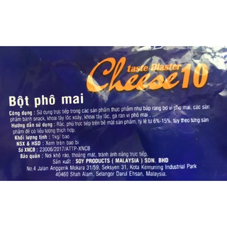 Bột phô mai cam Verozyme Malaysia