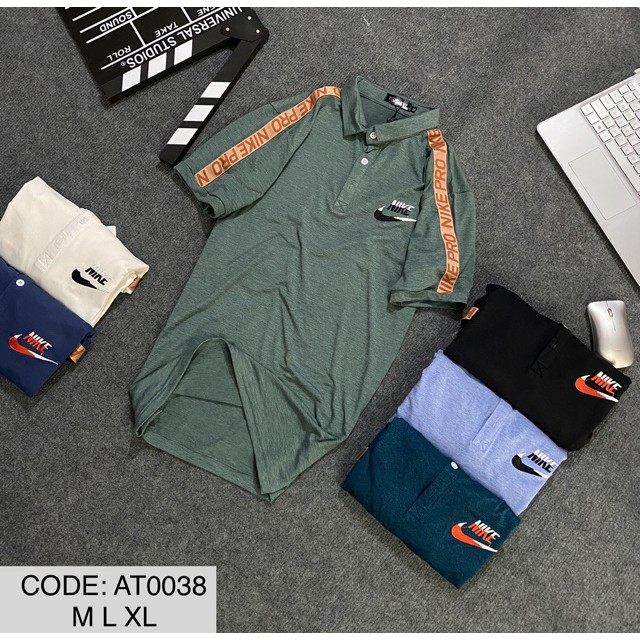 Áo polo cổ trụ AT0038 | BigBuy360 - bigbuy360.vn