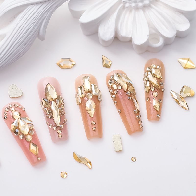 Set 5500 Hạt Cườm Lấp Lánh Trang Trí Móng Nghệ Thuật