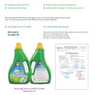 Nước giặt hữu cơ Layer Clean 2L