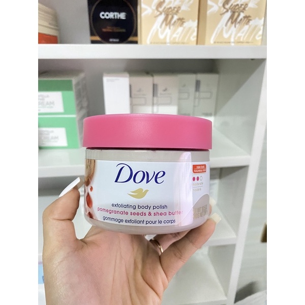 Tẩy tế bào chết Dove Exfoliating Body Polish 298g Mỹ