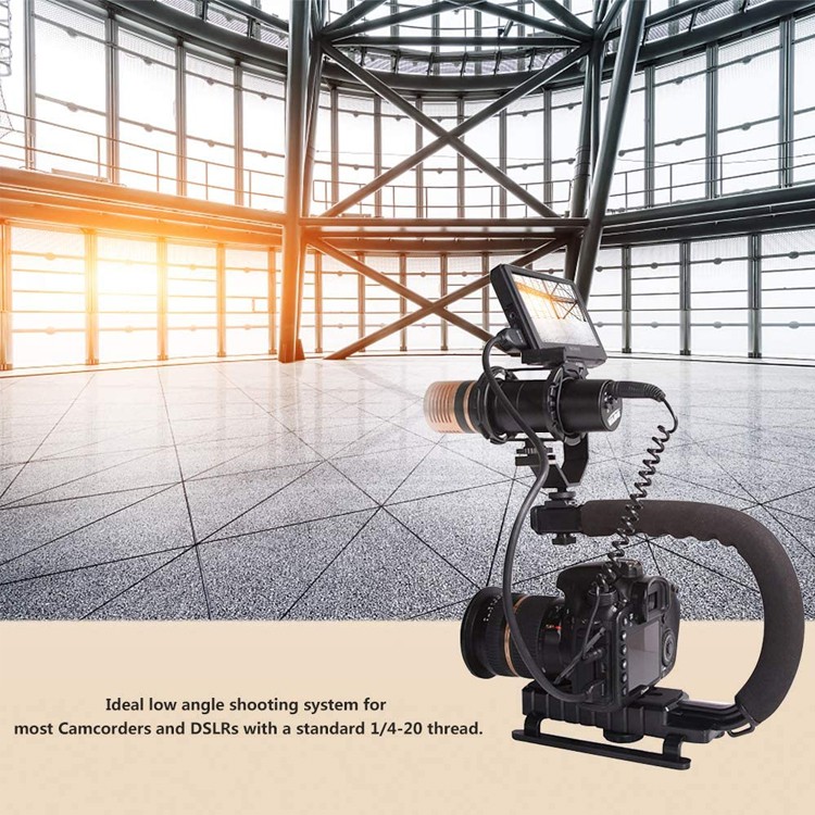 Khung quay phim cầm tay chữ C chống rung | BigBuy360 - bigbuy360.vn