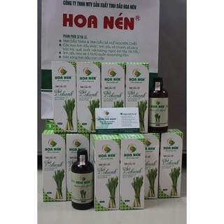 Tinh dầu xịt sả chanh hiệu hoa nén giúp đuổi kiến, muỗi hiệu quả