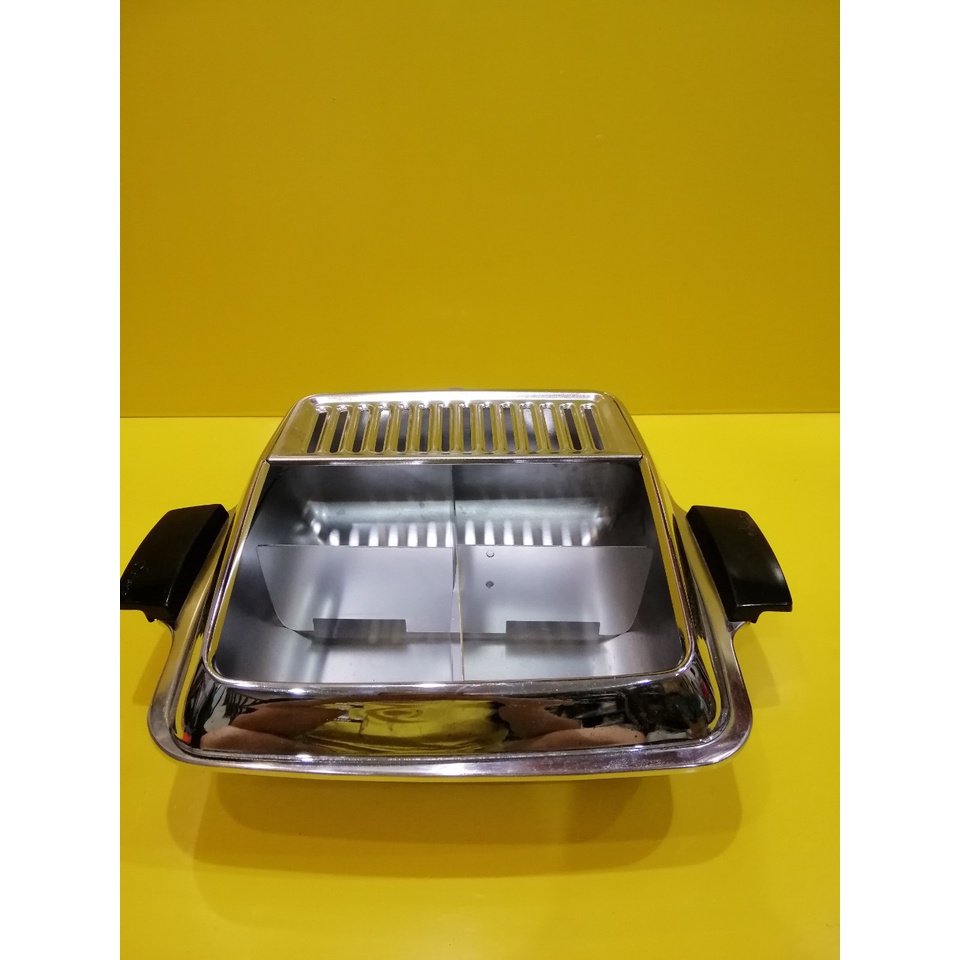 Chảo thép Daisyo lẩu nội địa Nhật, size 26cm, cao 6cm (mã 939), Dùng được bếp từ