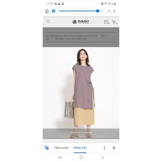 Chân váy cotton xuất Nhật