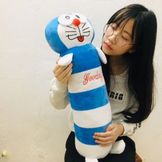 Rẻ nhất sàn, gối ôm đoremon mũi đỏ