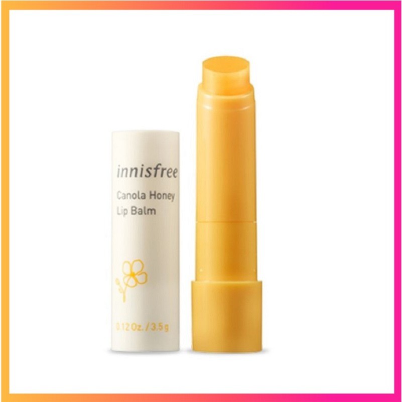 Son Dưỡng Môi Innisfree Canola Honey Lip Balm Hàn Quốc, Thỏi 3.5g, Cho Đôi Môi Thêm Quyến Rũ