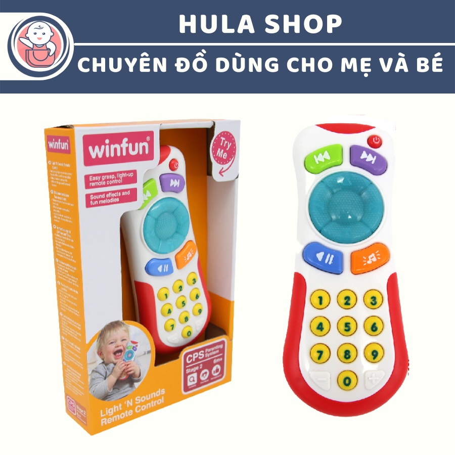 Điều khiển từ xa có đèn nhạc vui nhộn Winfun 0723