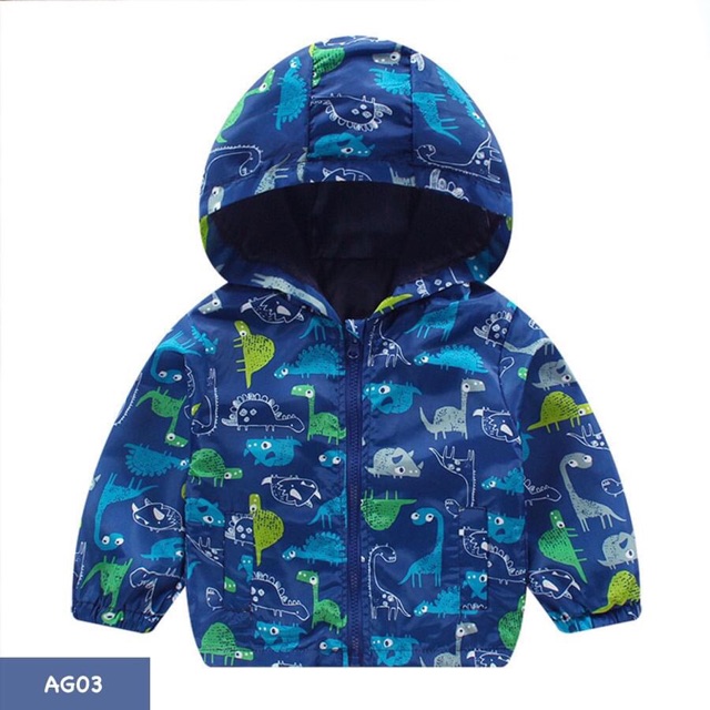 Áo gió 2 lớp cho bé 1-6y